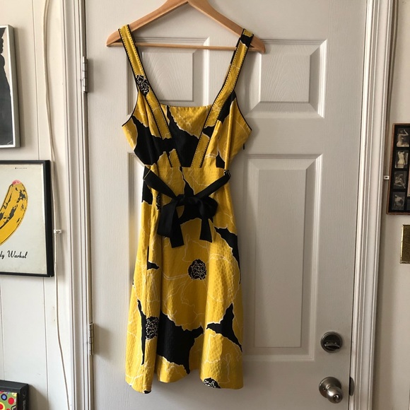 Anthropologie Moulinette Soeurs silk dress 8 - Picture 3 of 6